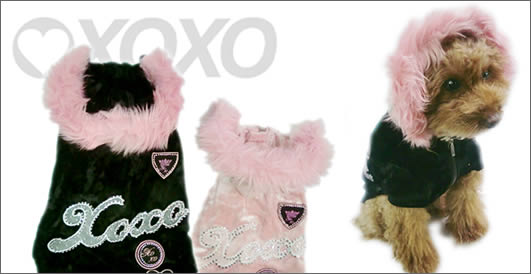 XOXO　犬用　ニットワンピース　（パーム）